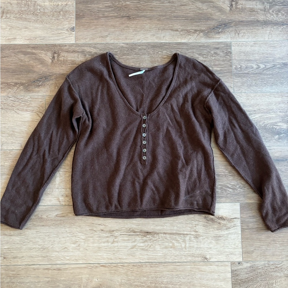 Free People cashmere sweater